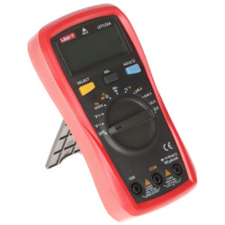 Cyfrowy Multimetr Uniwersalny NCV LCD Podświetlany Automatyczne Zakresy Pomiar Temperatury Pojemności Częstotliwoś UNI-T UT-133A