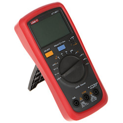 Digital universell multimeter LCD bakgrundsbelyst temperatur frekvens kapacitans hFE diodmätning UNI-T UT-136C+