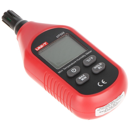 Digital Temperature and Humidity Meter Hygrometer Thermometer LCD Backlit Precise Fast Measurement UNI-T UT-333