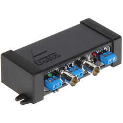 AHD HD-CVI HD-TVI CVBS aktiv videosignalförstärkare CCTV BNC UTP repeater DELTA VHD-15