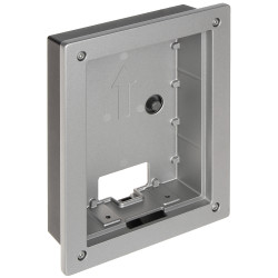 Корпус для прихованого монтажу для відеодомофона VTO2202F-P VTO2202F-P-S2 монтажна коробка алюмінієва срібляста аксесуари CCTV D