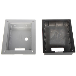 Dahua VTO2202F-P VTO2202F-P-S2用埋込ボックス アルミニウム製 シルバー CCTVアクセサリー DAHUA VTM114