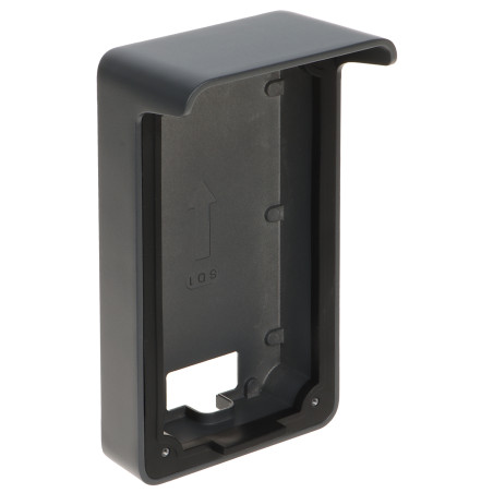 Surface mount housing with rain cover for video intercoms graphite IP65 aluminum mounting accessories DAHUA VTM07R