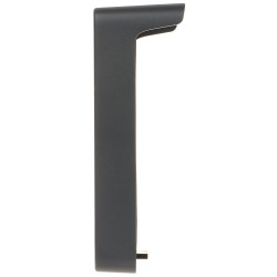 Surface mount housing with rain cover for video intercoms graphite IP65 aluminium mounting accessories DAHUA VTM07R