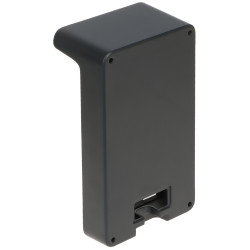 Surface mount housing with rain cover for video intercoms graphite IP65 aluminum mounting accessories DAHUA VTM07R