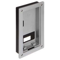 Flush mount housing for video intercom aluminum mounting box silver durable VTO accessory DAHUA VTM116-01