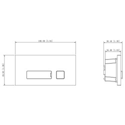 IPモジュラービデオドアホン用1ボタンキーパッドモジュール DAHUA VTO4202F-MB1