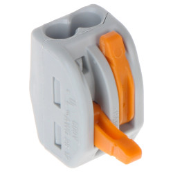 Conector rapid de instalare cu 2 fire cu pârghii set 50 bucăți cub electric universal pentru cabluri Wago WAGO-222-412*P50
