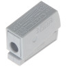 Belysningsklemme Elektrisk samlemuffe 1-polet 24A 400V Fjederklemme Sæt med 100 stk WAGO WAGO-224-101*P100