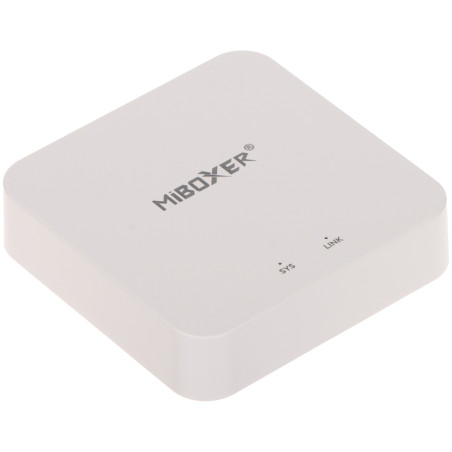 Tuya Smart WiFi átjáró RGB RGBW CCT LED vezérlő hangvezérlés Google Alexa RF híd MiBOXER / Mi-Light WL-BOX2