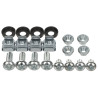 Suporte de parede para dispositivos RACK 19 polegadas 6U 4U profundidade 330mm preto aço montagem vertical horizontal servidor S