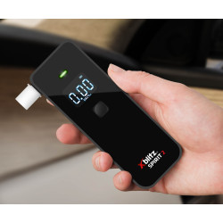 Elektronski digitalni alkotest LED natančna hitra meritev 5 ustnikov Xblitz XB-SPIRIT-2