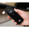 Elektronický digitálny alkohol tester LED presné rýchle meranie 5 náustkov Xblitz XB-SPIRIT-2