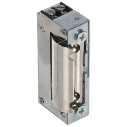 Symmetrischer schmaler elektrischer Türöffner 16.2mm NC 12V AC/DC radial einstellbar für Links- und Rechtsanschlag BIRA XS12U