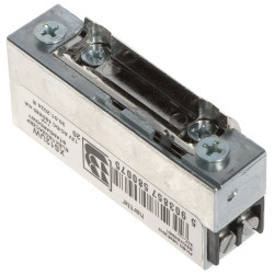 Gâche électrique symétrique étroite 16.2mm réglable radiale NC 12V AC/DC pour portes gauche et droite BIRA XS12UW