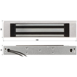 Pinnaga elektromagnetiline lukk 180kg 12V DC Failsafe juurdepääsukontroll ukse turvalisus Delta ZE-180-2