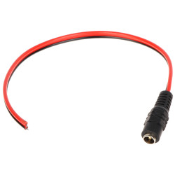 DC 2.1/5.5mm Strombuchse mit 21cm Kabel zum Löten 100 Stück PET professioneller Stromanschluss Delta Plug GT-L*P100