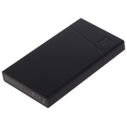 Powerbank 10000mAh 18W USB-C PD 3.0 Ultra Charge Pass-Through Li-Poly Schwarz Schnelles mobiles Laden Green Cell POWERPLAY-10S-G