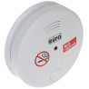 Czujka dymu papierosowego autonomiczna sensor dymu tytoniowego alarm dźwiękowy LED do biura szkoły szpitala EURA SD-20B8
