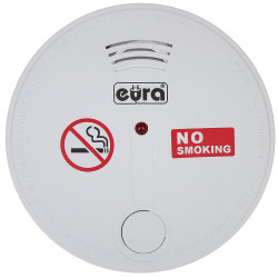 Autonomer Zigarettenrauchmelder Tabakrauchsensor akustischer Alarm LED für Büro Schule Krankenhaus EURA SD-20B8