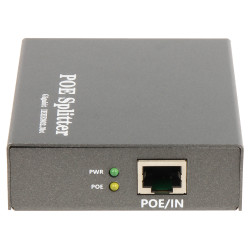 PoE Gigabit Splitter 60W 12V DC อะแดปเตอร์จ่ายไฟ IEEE 802.3at/bt เคสโลหะพร้อมเทอร์มินัล GTX SPT-POE/12V6A
