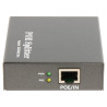 Gigabit PoE skirstytuvas 60W 12V DC maitinimo adapteris IEEE 802.3at/bt metalinis korpusas terminalas GTX SPT-POE/12V6A