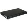 19英寸1U 24端口SC单工LC双工光纤配线架黑色机架式抽屉 STALFLEX TFSP-19-1U-24S-SC-B