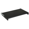 19インチ 1U 24ポート SCシンプレックス LCデュプレックス対応 スライド式光ファイバーパッチパネル ブラック STALFLEX TFSP-19-1U-24S-SC-B