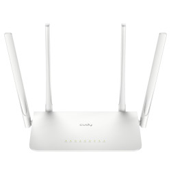 Wi-Fi 5 AC1200 Gigabit router WAN LAN 4 antény VPN MU-MIMO Dual-Band podpora aplikácie CUDY WR1300