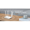 Wi-Fi 5 AC1200 Gigabit Router WAN LAN 4 Antennas VPN MU-MIMO Dual-Band App Support CUDY WR1300