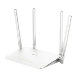 Wi-Fi 5 AC1200 기가비트 WAN LAN 4 안테나 VPN MU-MIMO 듀얼 밴드 앱 지원 라우터 CUDY WR1300