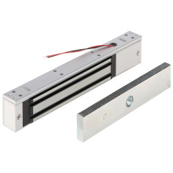 Tek yüzey montajlı elektromanyetik kilit kapı ve geçişler için 280kg taşıma kapasiteli 12V 24V DC ters kilit Delta ZE-280-2