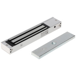Kunci elektromagnetik permukaan tunggal untuk pintu dan pagar kapasiti 280kg 12V 24V DC kunci songsang Delta ZE-280-2