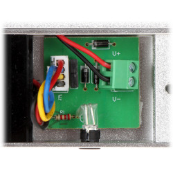 Single surface electromagnetic lock for doors and gates 280kg 12V 24V DC fail-safe Delta ZE-280-2