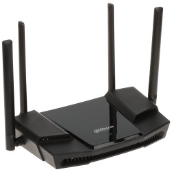 Wi-Fi 6 divjoslu maršrutētājs 2.4GHz 5GHz 1800Mbps Gigabit WAN LAN 4 antenas MU-MIMO WPA3 IPv6 VPN DAHUA AX18