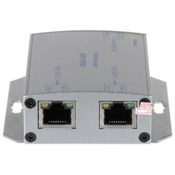 PoE Extender 1 input 2 outputs 200m range IEEE 802.3af/at Fast Ethernet metal housing PULSAR EXT-POE2