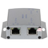PoE Extender 1 Eingang 2 Ausgänge Reichweite 200m IEEE 802.3af/at Fast Ethernet Metallgehäuse PULSAR EXT-POE2