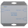 PoE Extender 1 input 2 outputs 200m range IEEE 802.3af/at Fast Ethernet metal housing PULSAR EXT-POE2