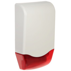 红色聚碳酸酯户外声光报警器 105dB 防拆 TELMOR TSZ-4D