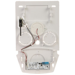 Εξωτερική οπτικοακουστική σειρήνα συναγερμού κόκκινη πολυανθρακική δυνατή 105dB αντισαμποτάζ TELMOR TSZ-4D