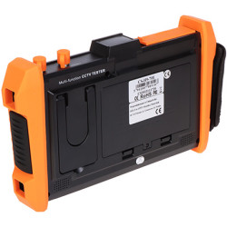 Multifunksjonell CCTV-tester med 7-tommers berøringsskjerm, støtte for AHD, CVI, TVI, IP, CVBS Delta CS-H9-70E