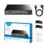16-port PoE switch with 1x SFP and 2x RJ45 Uplink CUDY FS1018PS1