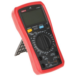 Digitalt universalmultimeter True RMS NCV LIVE LCD diodetester hFE summer automatisk avstenging UNI-T UT-890D+