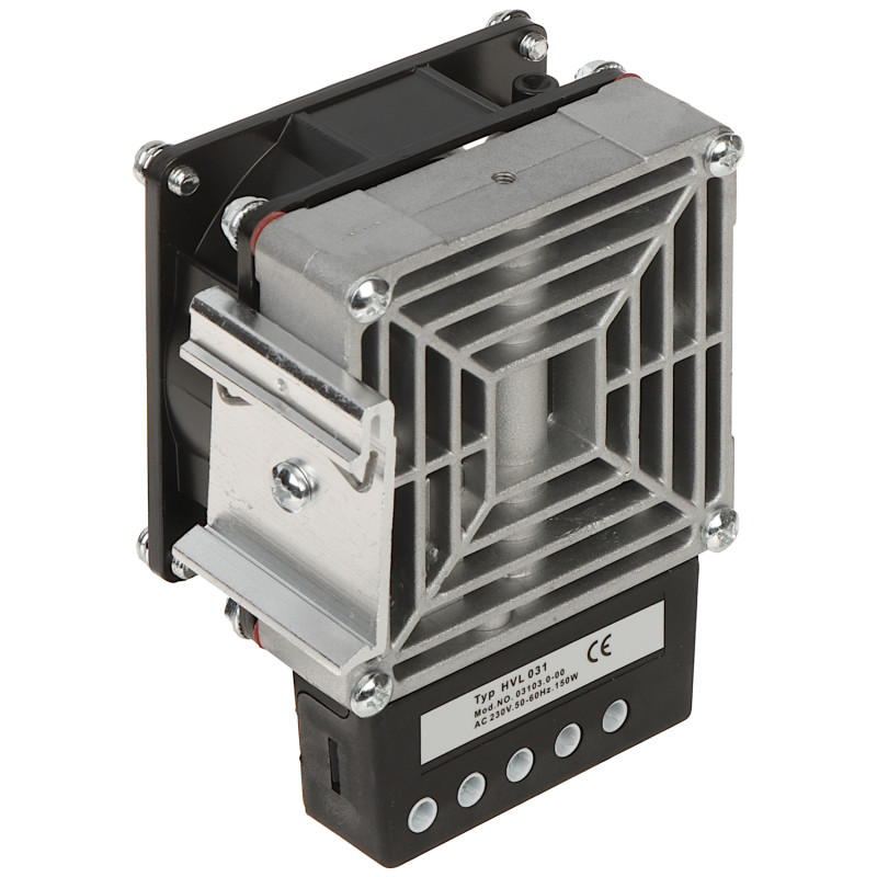 Verwarmingsventilator voor RACK DIN 150W schakelkasten halfgeleiderverwarming met ventilator Delta HVL-031-150W