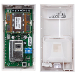 Detetor duplo PIR + MW com antimascaramento PARADOX 525DM-P2C