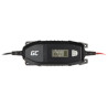 用于AGM、胶体和铅酸电池的6V/12V智能电池充电器带LCD显示屏 Green Cell ACAGM07-GC