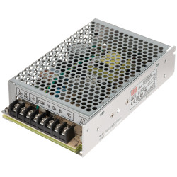 Alarm ve CCTV sistemleri için 50W 13.8V DC 3.5A anahtarlamalı tampon güç kaynağı MEAN WELL AD-55A