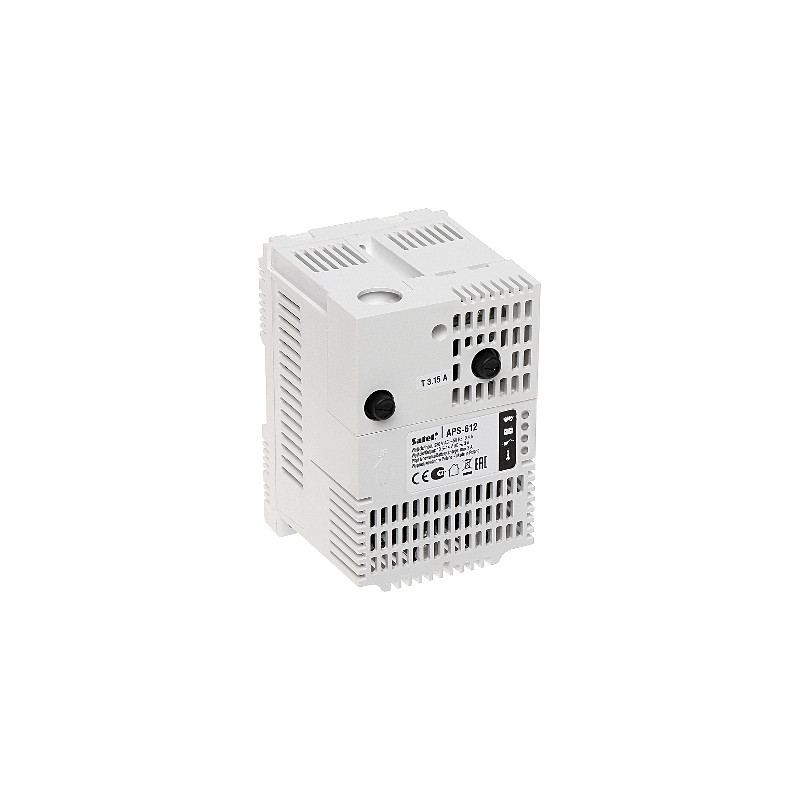 DINレール対応スイッチングバッファ電源 APS-612 12V DC 6A SATEL APS-612