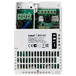DINレール対応スイッチングバッファ電源 APS-612 12V DC 6A SATEL APS-612