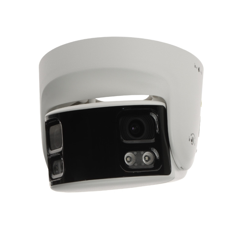 Πανοραμική κάμερα IP Full-Color 7.4 Mpx με δύο φακούς 4 mm και γωνία θέασης 226 μοιρών APTI APTI-AI400VDL-40HL